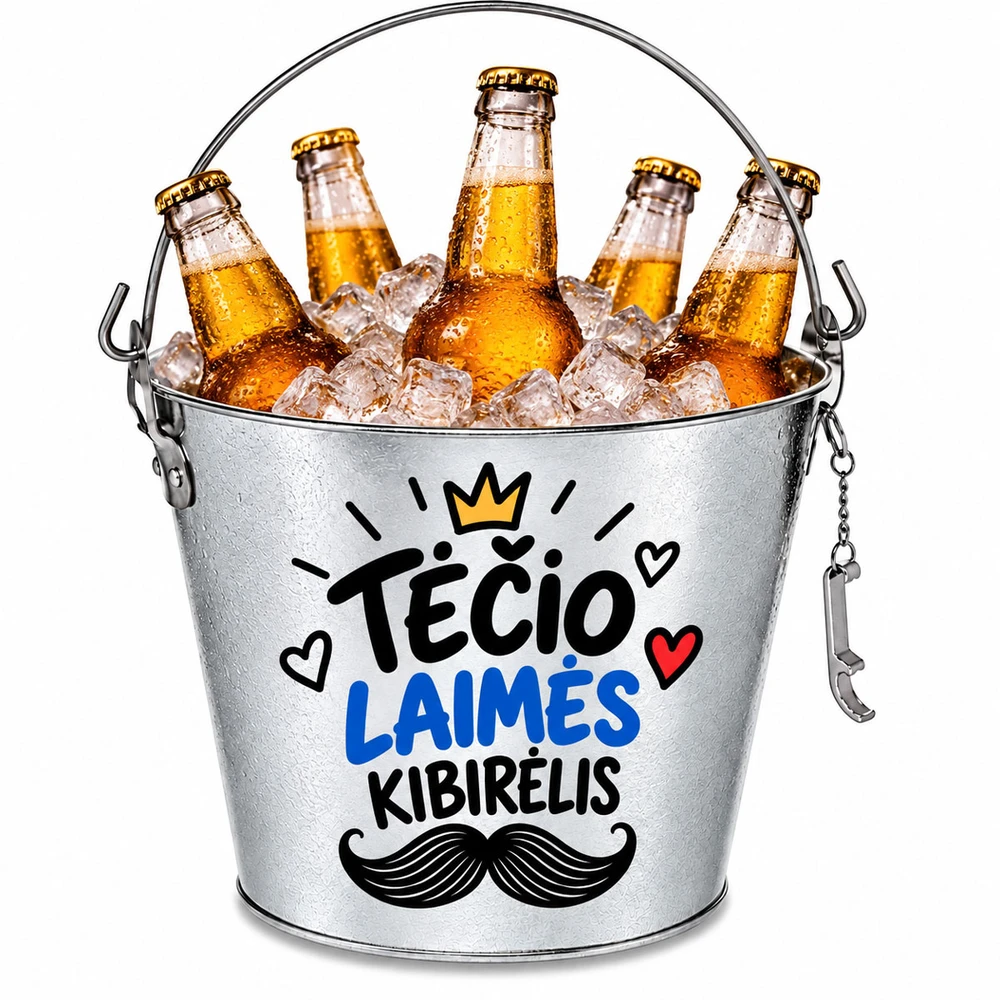 Kibiras "Tėčio laimės kibirėlis"