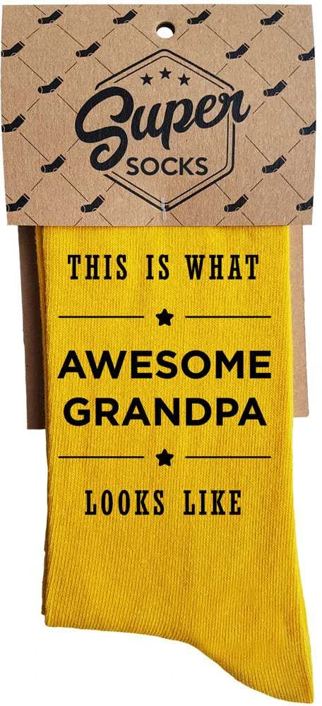 Kojinės "Awesome Grandpa"