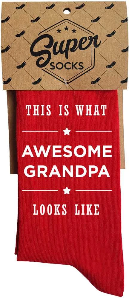 Kojinės "Awesome Grandpa"