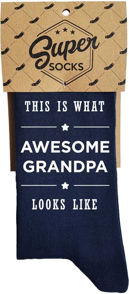 Kojinės "Awesome Grandpa"