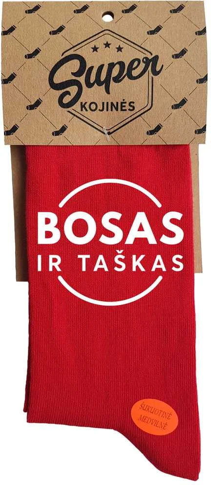 Kojinės "Bosas ir taškas"