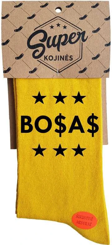 Kojinės "Bosas" su dolerio ženklu
