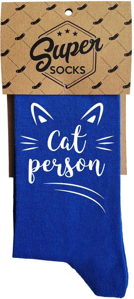 Kojinės "Cat person"
