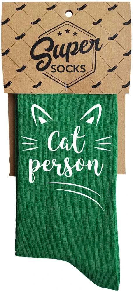 Kojinės "Cat person"