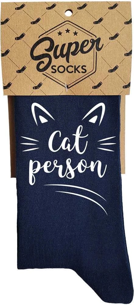 Kojinės "Cat person"