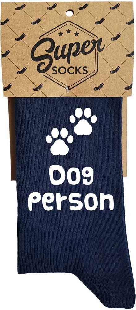 Kojinės "Dog person"