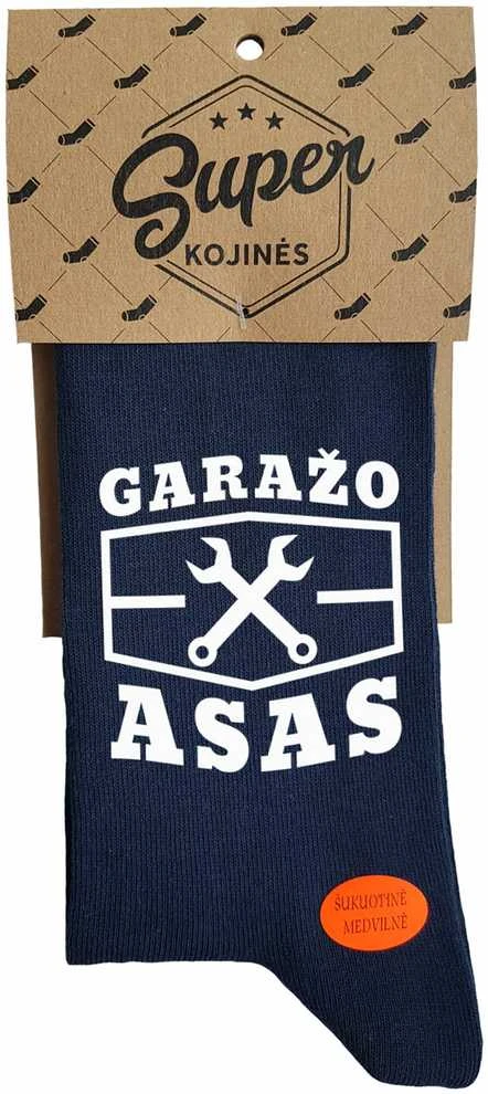 Kojinės "Garažo asas"