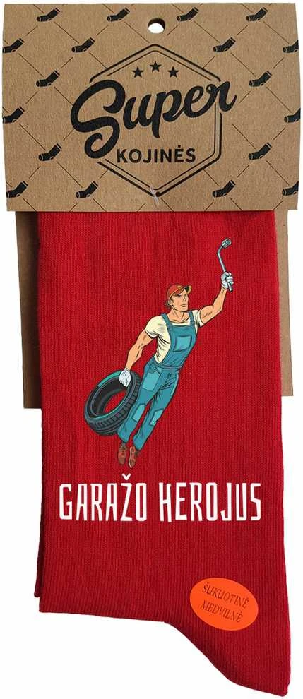 Kojinės "Garažo herojus"
