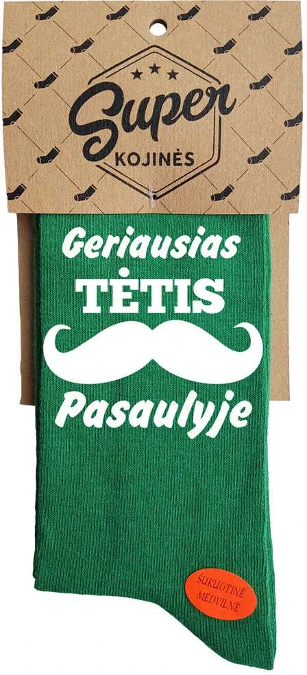 Kojinės "Geriausias tėtis pasaulyje"