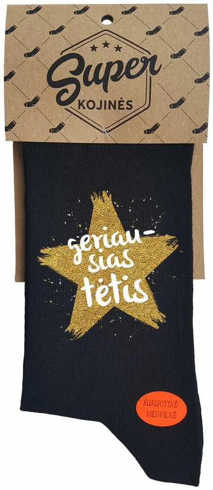 Kojinės "Geriausias tėtis su žvaigžde"