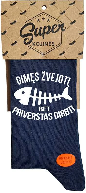 Kojinės "Gimęs žvejoti"