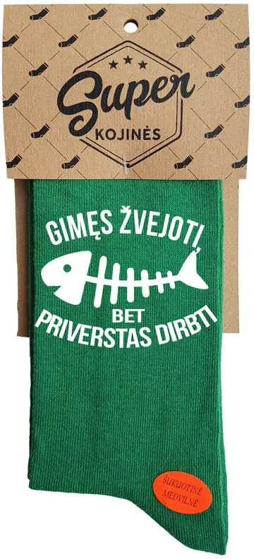 Kojinės "Gimęs žvejoti"