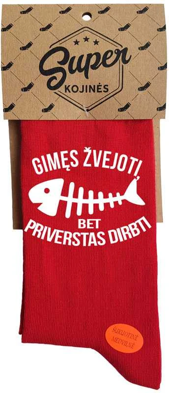 Kojinės "Gimęs žvejoti"