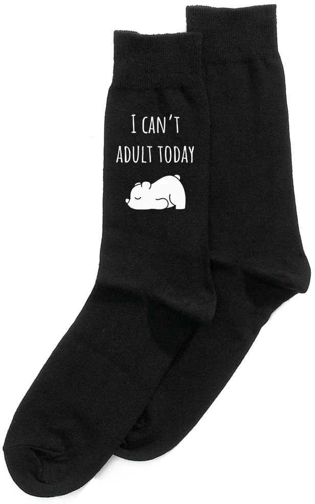 Kojinės "I can't adult today"