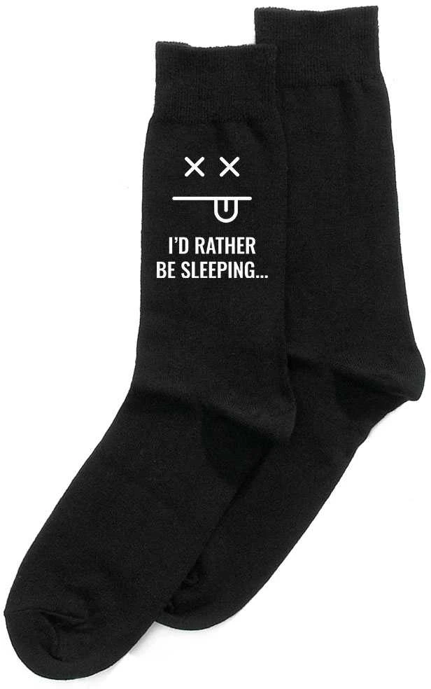 Kojinės "I'd rather be sleeping"