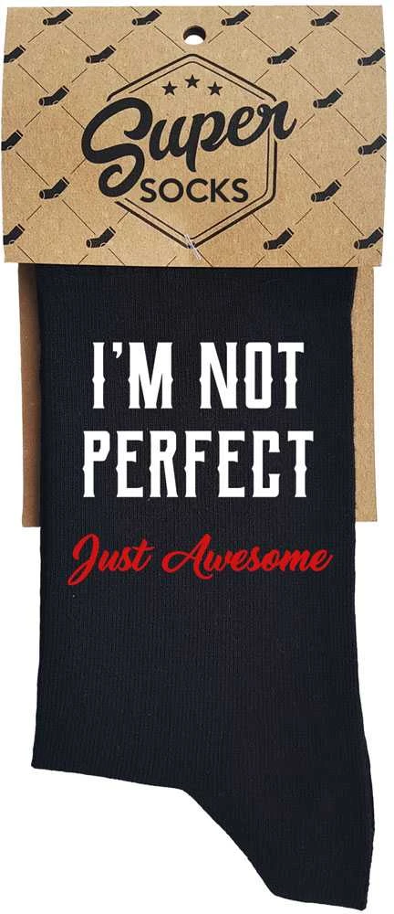 Kojinės "I'm not perfect"