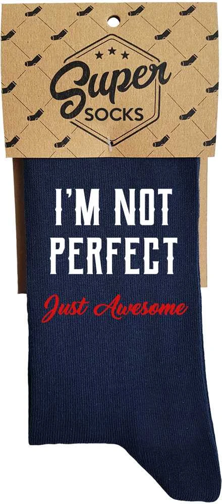 Kojinės "I'm not perfect"