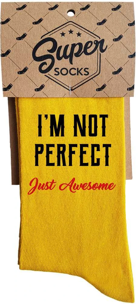 Kojinės "I'm not perfect"