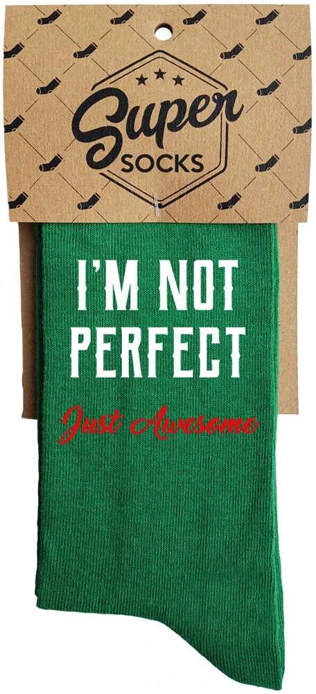 Kojinės "I'm not perfect"