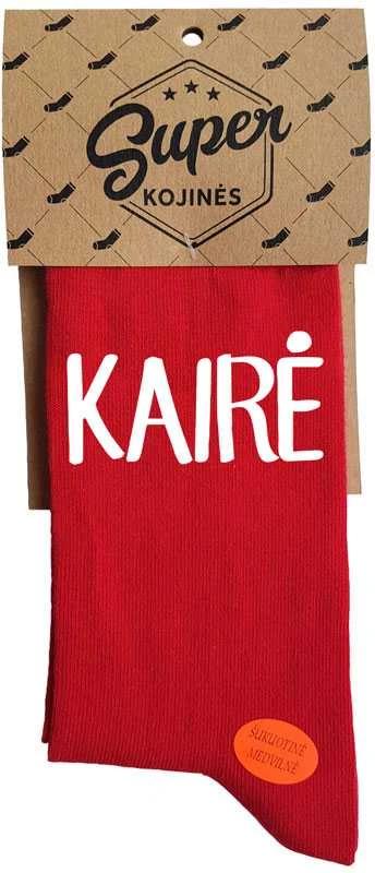Kojinės "Kairė - Ne Kairė"