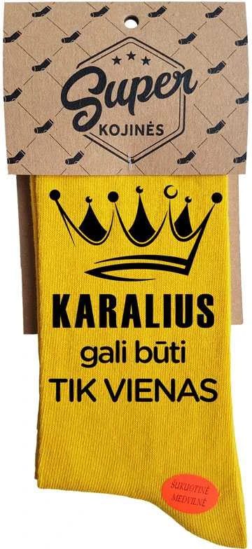 Kojinės "Karalius gali būti tik vienas"