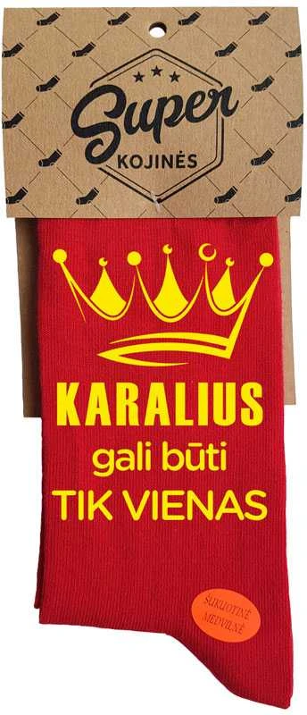 Kojinės "Karalius gali būti tik vienas"