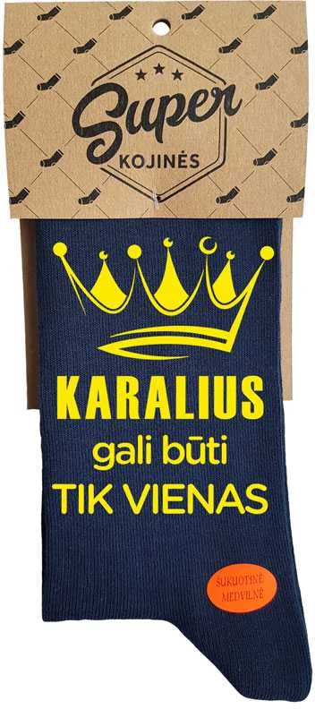 Kojinės "Karalius gali būti tik vienas"