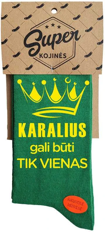 Kojinės "Karalius gali būti tik vienas"