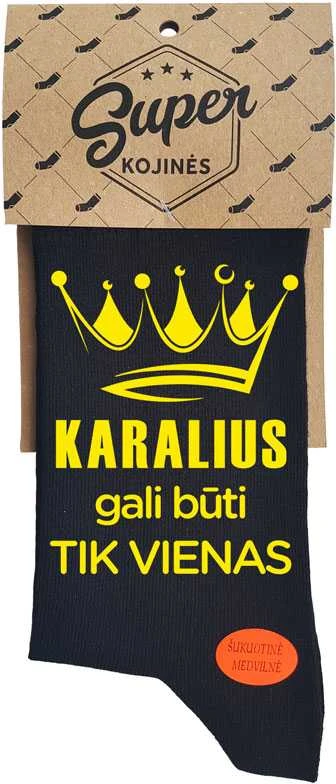 Kojinės "Karalius gali būti tik vienas"