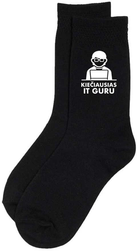 Kojinės "Kiečiausias IT guru"