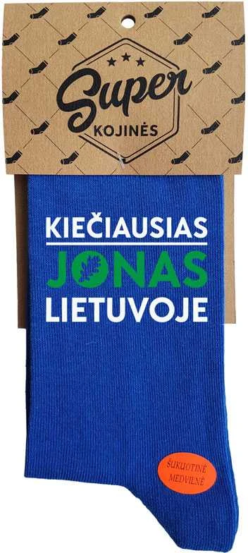 Kojinės "Kiečiausias Jonas Lietuvoje"