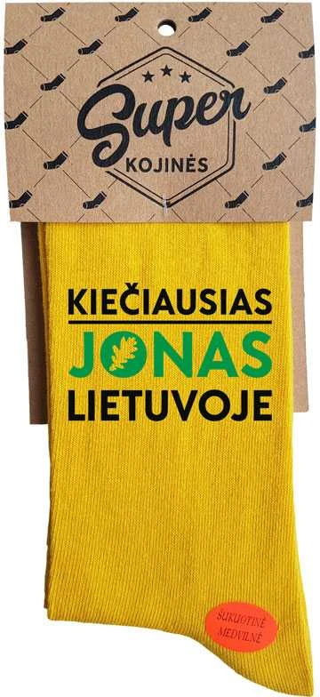 Kojinės "Kiečiausias Jonas Lietuvoje"