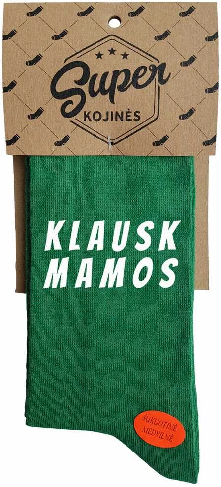 Kojinės "Klausk mamos"