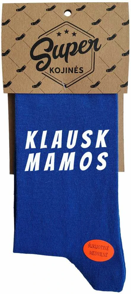Kojinės "Klausk mamos"
