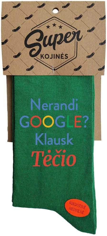 Kojinės "Klausk tėčio"