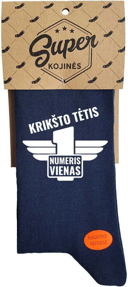 Kojinės "Krikšto tėtis numeris vienas"