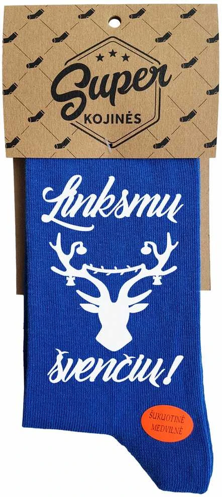 Kojinės "Linksmų švenčių!"