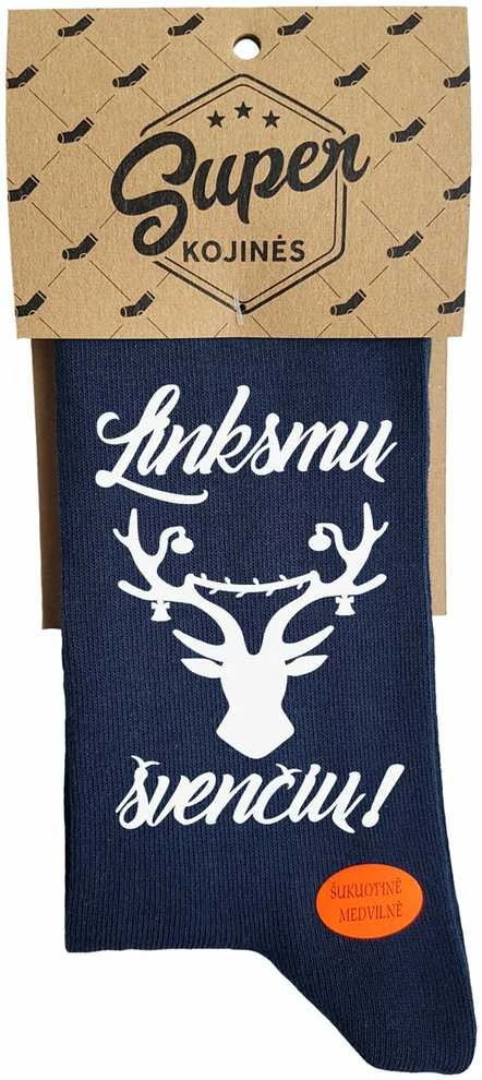 Kojinės "Linksmų švenčių!"
