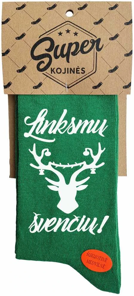 Kojinės "Linksmų švenčių!"