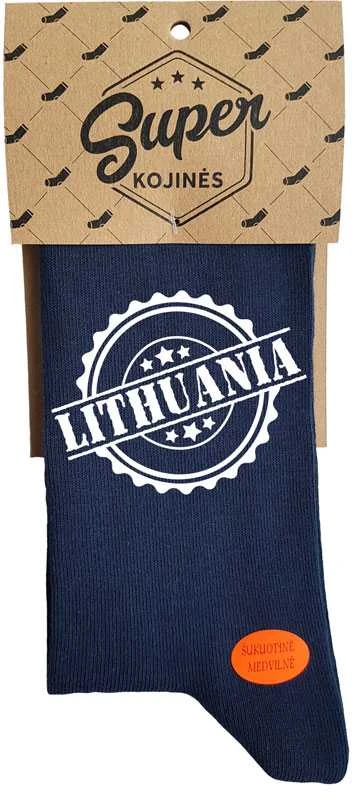 Kojinės "Lithuania stamp"
