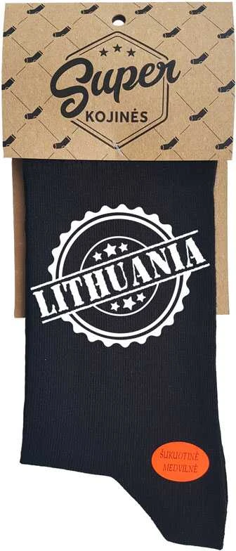 Kojinės "Lithuania stamp"