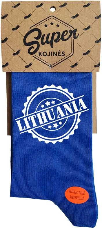 Kojinės "Lithuania stamp"