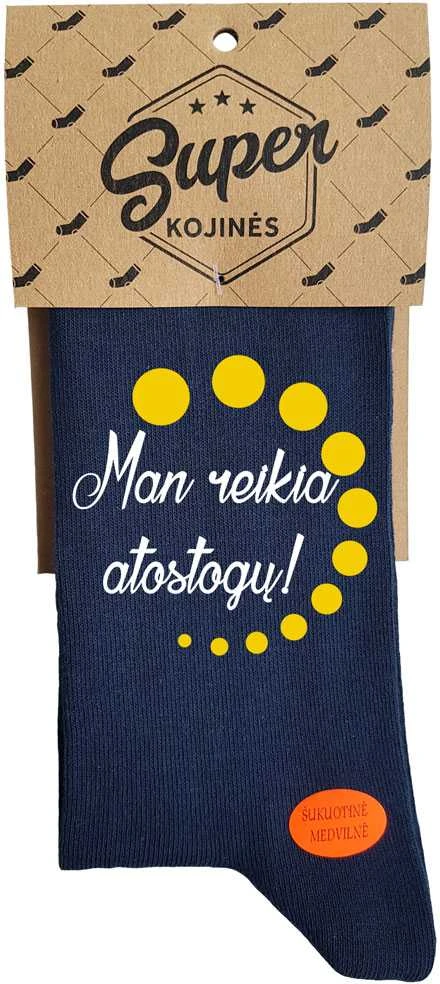 Kojinės "Man reikia atostogų!"