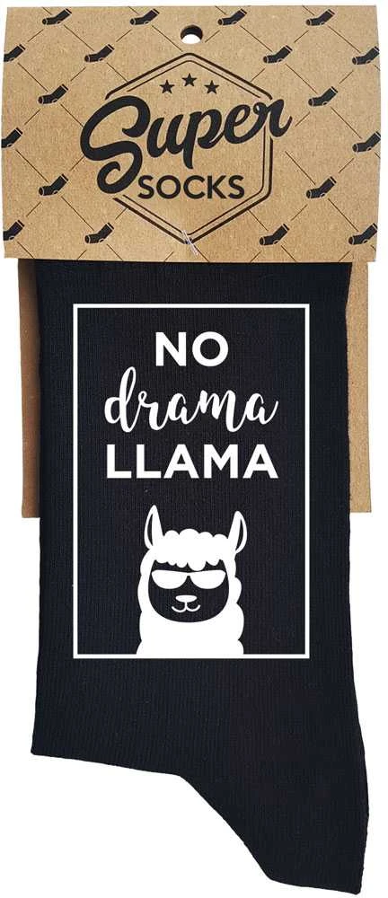 Kojinės "NO drama LLAMA"