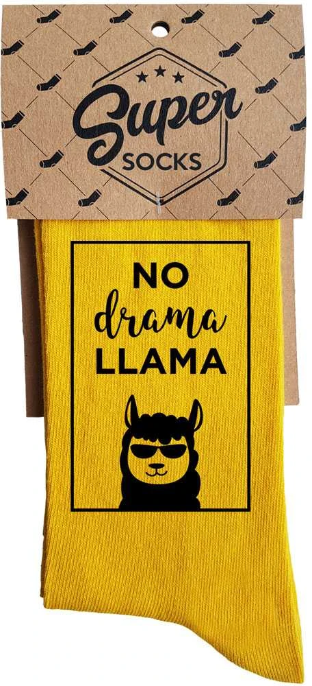 Kojinės "NO drama LLAMA"