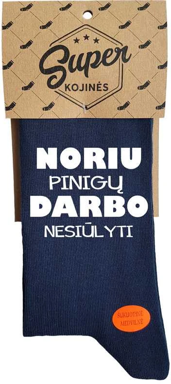 Kojinės "Noriu darbo"