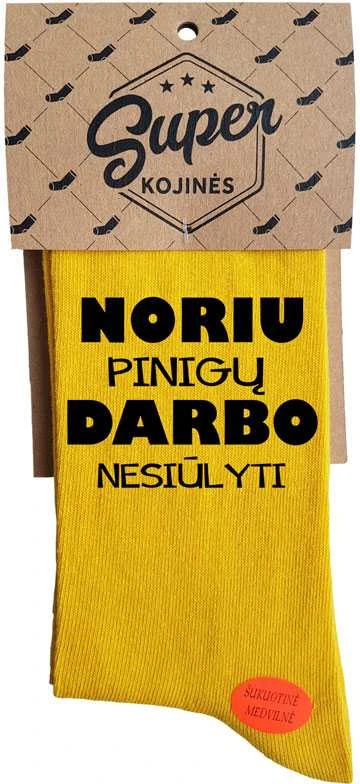 Kojinės "Noriu darbo"