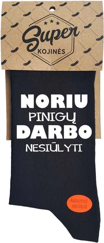 Kojinės "Noriu darbo"