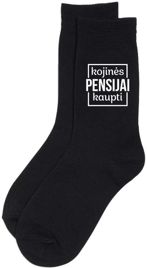 Kojinės "Pensijai kaupti"
