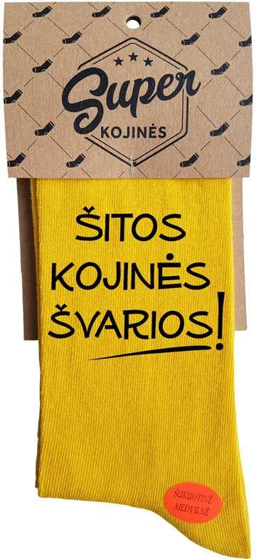 Kojinės "Šitos kojinės švarios!"